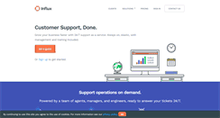 Desktop Screenshot of influx.com